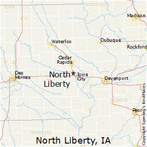 Best Places to Live in North Liberty, Iowa