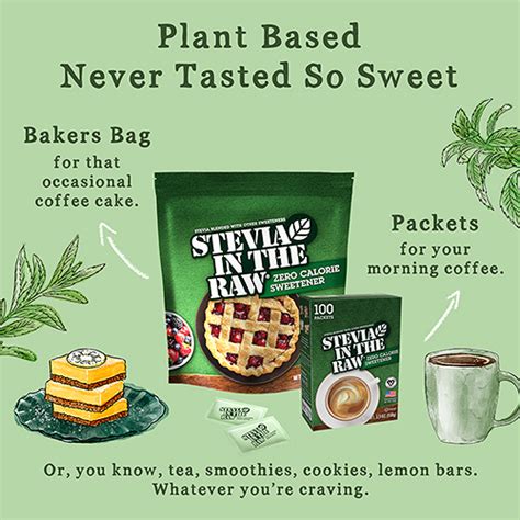 Stevia In The Raw® Packets | In The Raw® Sweeteners