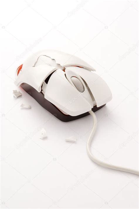 A Broken Computer Mouse — Stock Photo © monkeybusiness #4777999