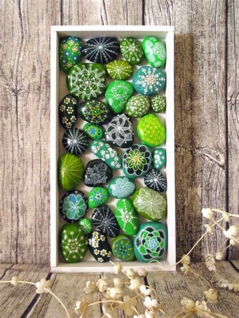 Rock painting craft ideas with pebbles and stones - Craftionary ...