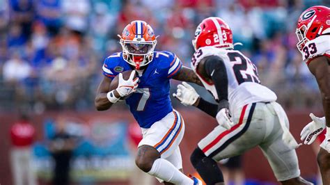 Trevor Etienne transfers to Georgia: Ex-Florida star RB joins rival after two impressive seasons ...