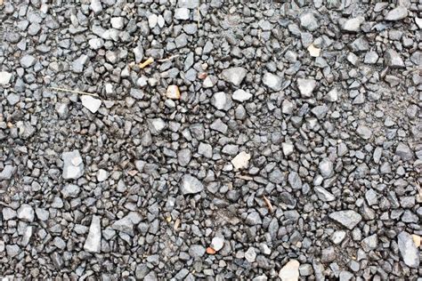 Close Up of Gray Macadam Stones on Ground Stock Image - Image of closeup, abstract: 62548883