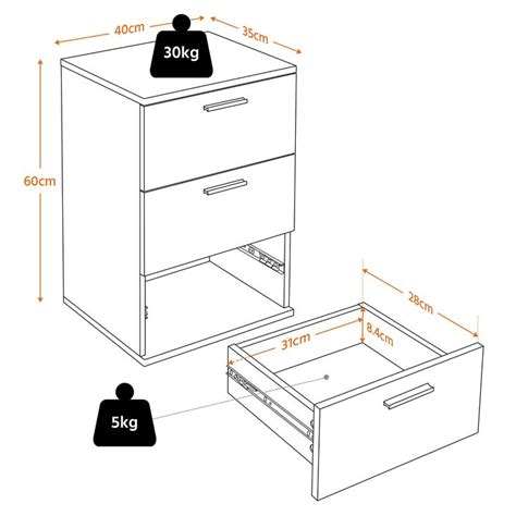 an image of a drawer with measurements