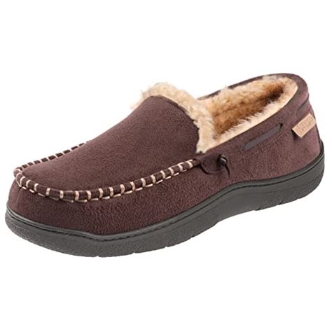 I Tested the Zigzagger Men's Slip-On Moccasin Slippers and Here's What I Thought