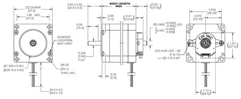 NEMA 23 Stepper Motor Datasheet, Specs & Applications