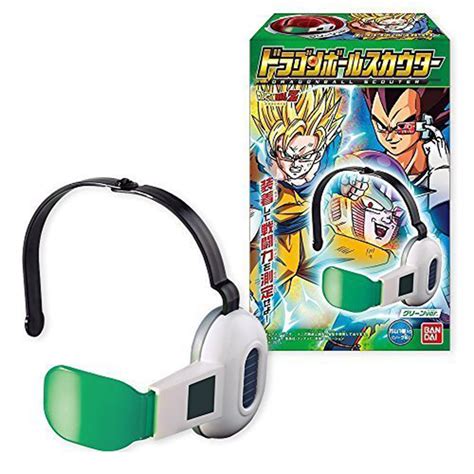 Bandai Dragon Ball Z Saiyan Scouter Green Lens NEW Toys DBZ Cosplay ...