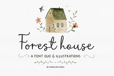 Forest Font designs, themes, templates and downloadable graphic ...