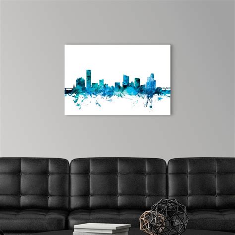 Grand Rapids Michigan Skyline Wall Art, Canvas Prints, Framed Prints, Wall Peels | Great Big Canvas