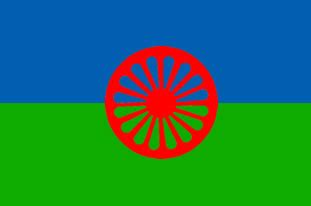 Gypsy Roma Flags, Romani Gypsy Flag history from Flagsexpo