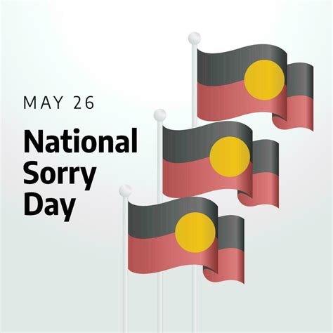 national sorry day design template for celebration. national sorry day ...