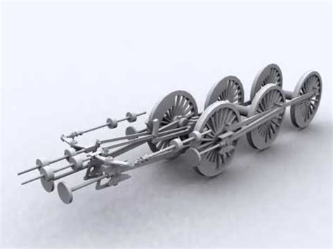 GWR 4 Cylinder Walschaerts Valve Gear Animation - YouTube