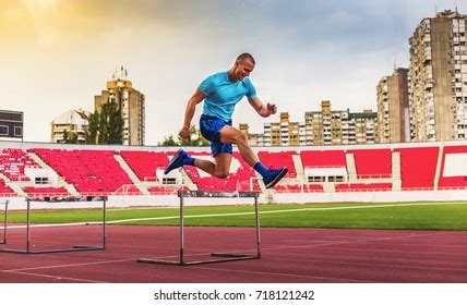 210 Black Athlete Jumping Over Hurdles Royalty-Free Images, Stock Photos & Pictures | Shutterstock