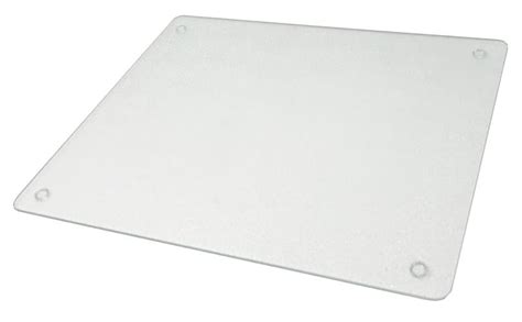 12 X 10 Clear Surface Saver Tempered Glass Cutting Board