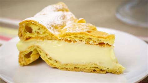 Cake Karpatka - Carpathian Mountain Cream Cake -Tarta Karpatka - YouTube