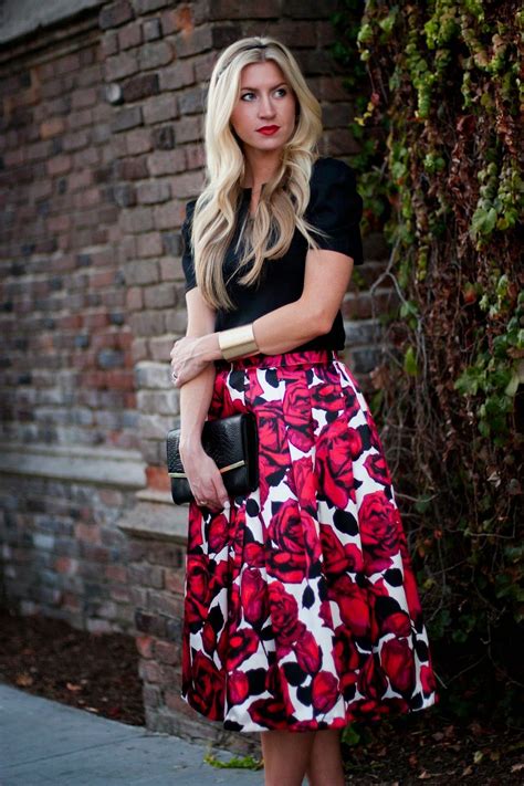 FALLING FOR FLORALS- TUTORIAL (ALT SUMMIT LOOK 3) Midi Skirt With ...