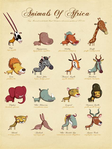 Playful Posters Feature Animals Around the World