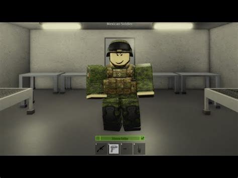 Roblox Mexican Soldier (Avatar Build) - YouTube