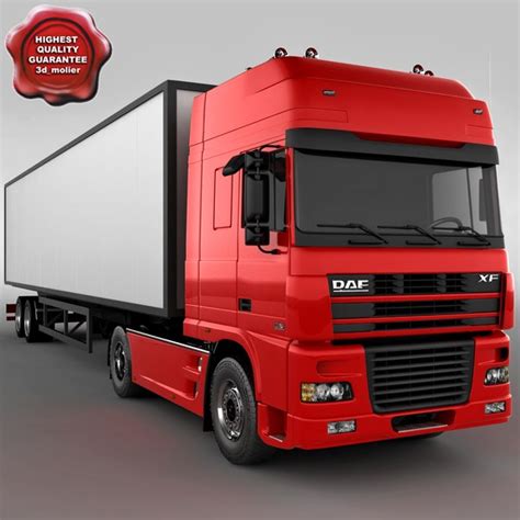 DAF Trucks 3D Models for Download | TurboSquid