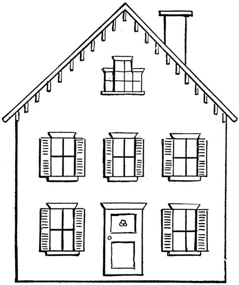 Drawing a House 2 | ClipArt ETC