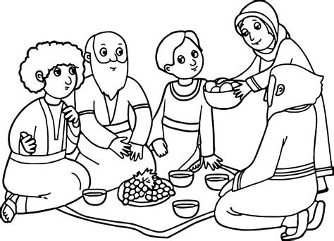 Abraham And Sarah Coloring Pages Free at GetColorings.com | Free ...