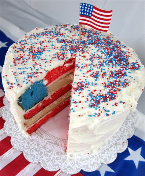 4th of July Flag Cake | Plain Chicken®