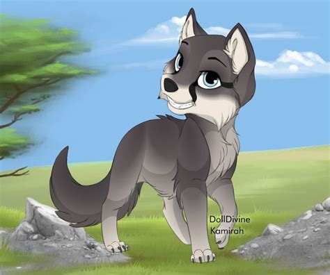 Dark Wolf Puppy Anime Style by xxDark-Wolfxx on deviantART | Anime wolf, Wolf puppy, Anime puppy