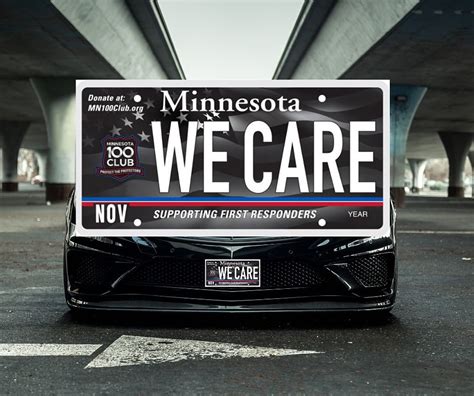 MN 100 Club Plates: Helping Families Of First Responders In Minnesota