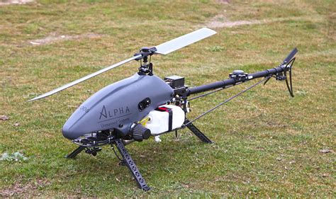 Alpha Unmanned Systems lanza el nuevo helicoptero no tripulado ALPHA ...