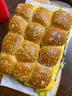 Big Mac Sliders - fed by sab