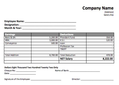 Pay slip templates doc simple payslip template employee payslip vqrvhome.tk #SampleResume #P ...