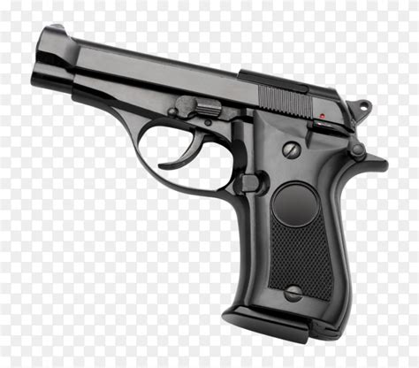 Automatic hand gun on transparent background PNG - Similar PNG