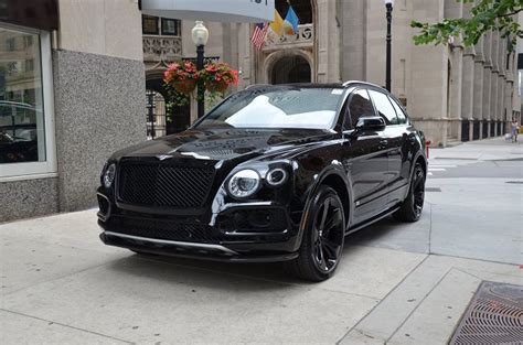 2018 Bentley Bentayga black edition - 2024 and 2025 New SUV Models