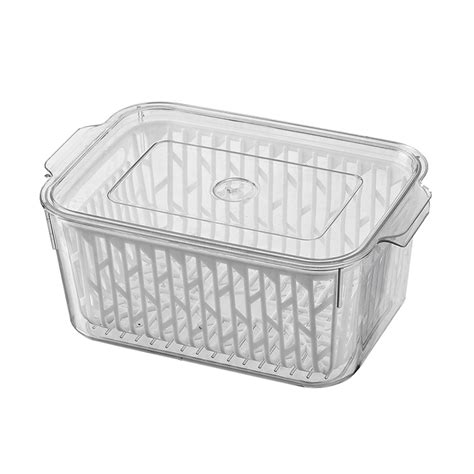 Kitchen fridge clear plastic storage container | plastic container ...