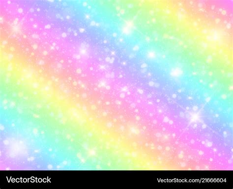 Galaxy rainbow background Royalty Free Vector Image