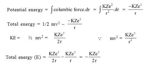 Total Energy Formula