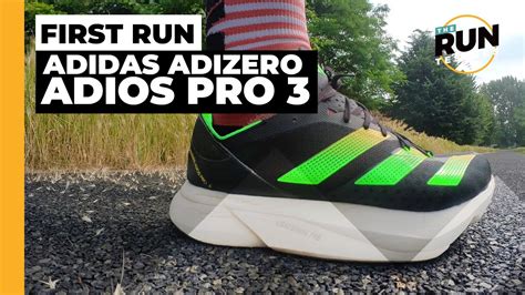 Adidas Adizero Adios Pro 3 First Run Review: Small tweaks big upgrade? - YouTube