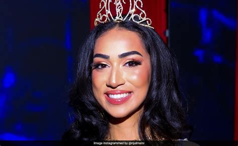 Indian-American Medical Student Rijul Maini Crowned Miss India USA 2023