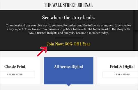 WSJ Subscription Deals + Cost (Best: $4/Mo. Sale) • 2022