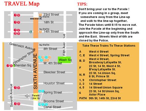 New York Halloween Parade 2024 Route Map | Halloween Parade NYC