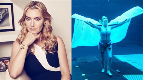 Avatar 2: Kate Winslet spreads her wings in an underwater shoot