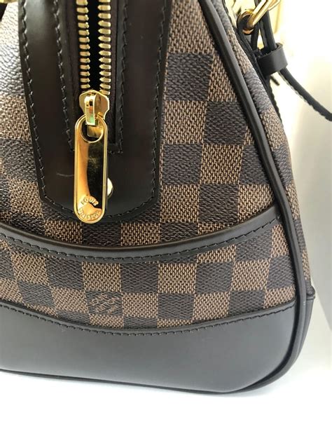 LOUIS VUITTON Damier Ebène Canvas Berkeley Bag - Chelsea Vintage Couture