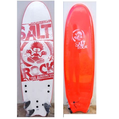 Saltrock 6ft Soft Surfboard Ripper - Red