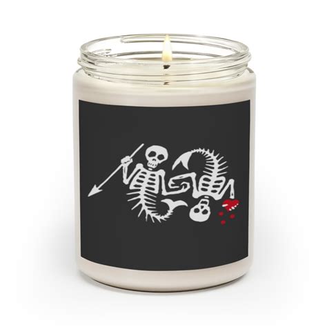 Our Flag Means Death Mermaid Skeletons Scented Candles sold by JannaBaca | SKU 55501012 | Printerval