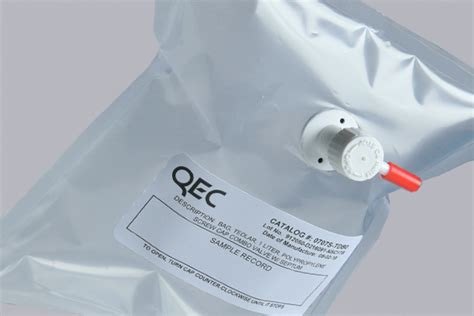 Tedlar Sample Bags - Air Sampling Bags | qecusa.com