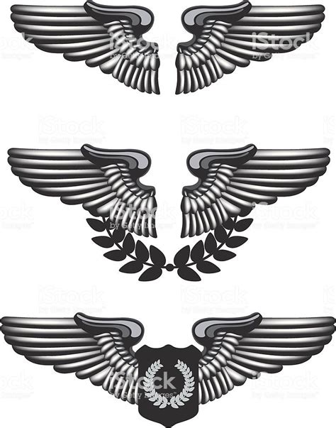 Pilot Badge royalty-free pilot badge stock vector art & more images of award Free Vector Art ...