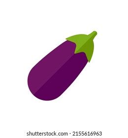 Eggplant Vector Isolated Icon Eggplant Emoji Stock Vector (Royalty Free) 2219644741 | Shutterstock