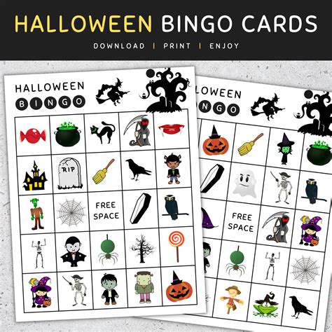 Halloween Bingo Cards, Halloween Fun Activities | Made By Teachers