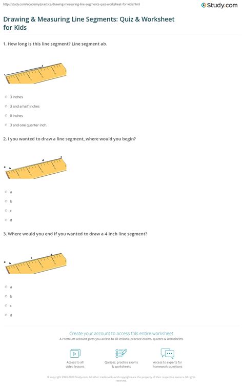 Measuring Lines Worksheet | Printable Worksheets and Activities for Teachers, Parents, Tutors ...