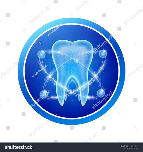 Tooth Health Care Labels Circle Shapes Stock Vector (Royalty Free) 2285773793 | Shutterstock