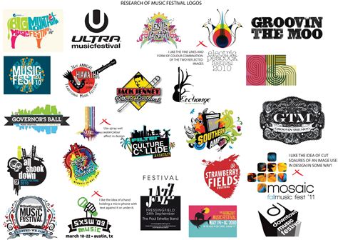 music festival logos - Google Search | Festival logo, Music festival logos, Music logo design